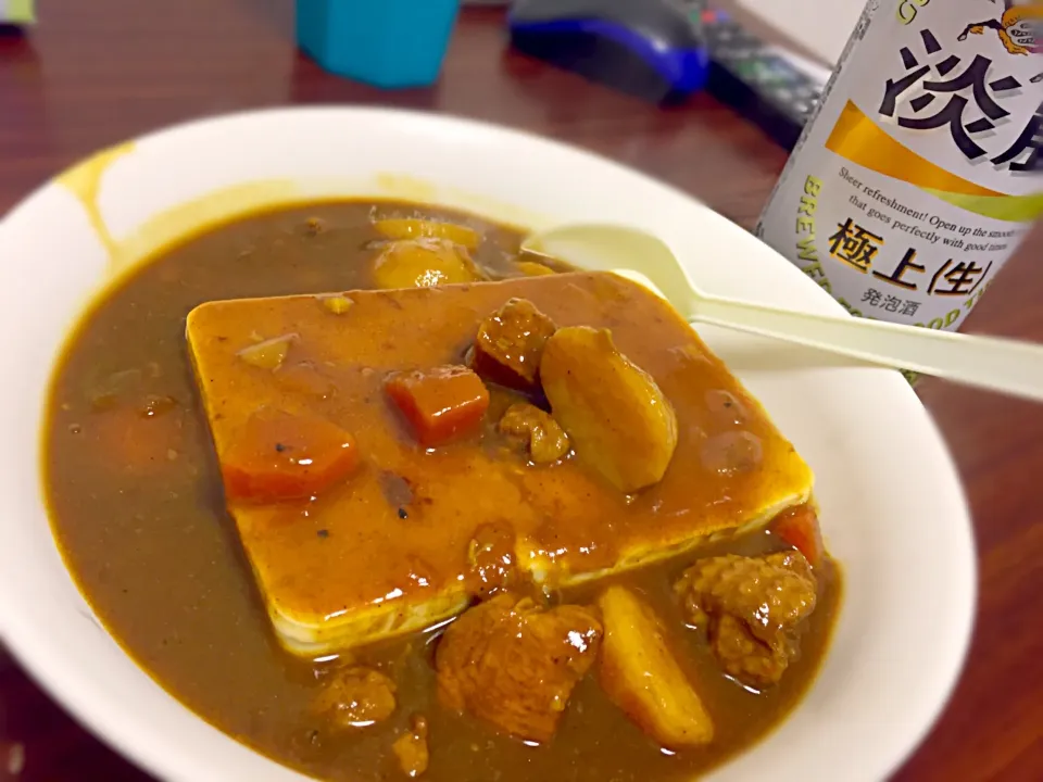 2日目は、カレー豆腐(笑)|Shimoda Tohruさん