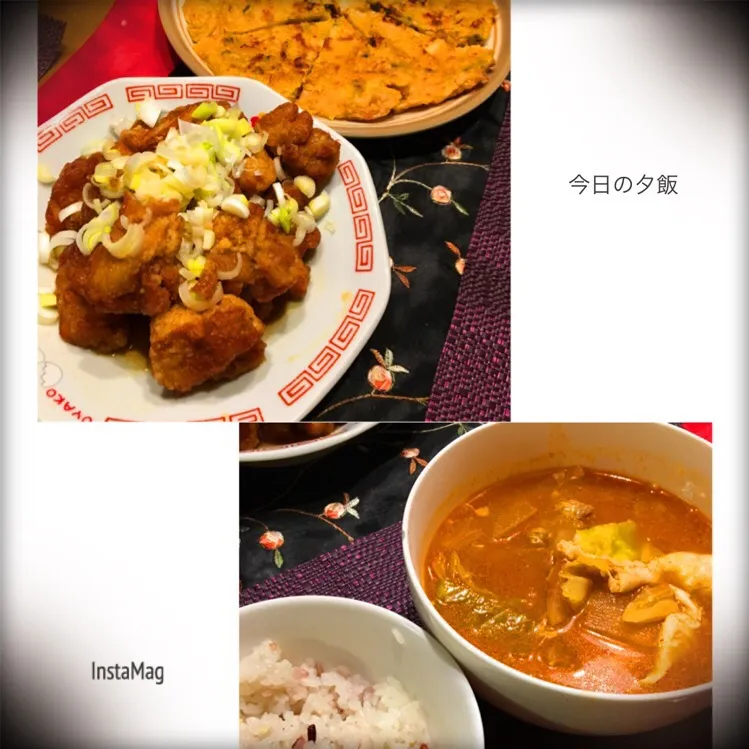 Snapdishの料理写真:今日の夕飯^_^|Yuka Yasudaさん