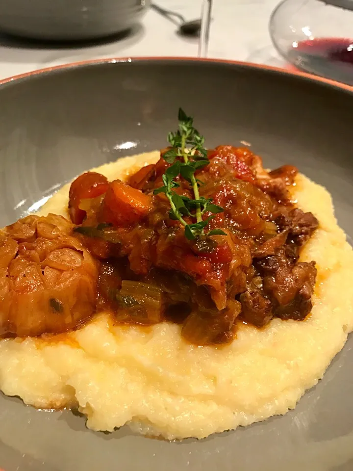 Oxtail stew with Polenta|Aunty Gさん