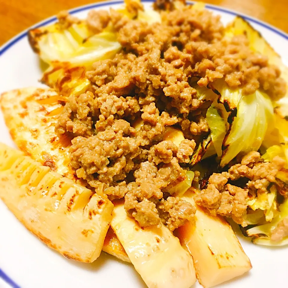 焼き野菜の肉味噌がけ（低糖質メニュー）|necoronさん