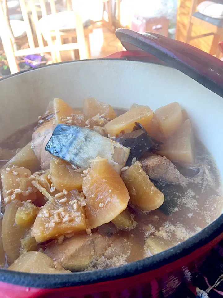 鯖と大根の醤油麹煮|矢部肇子さん