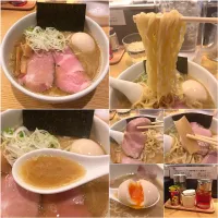 Snapdishの料理写真:味玉らーめん@中華そば 無垢(神保町)