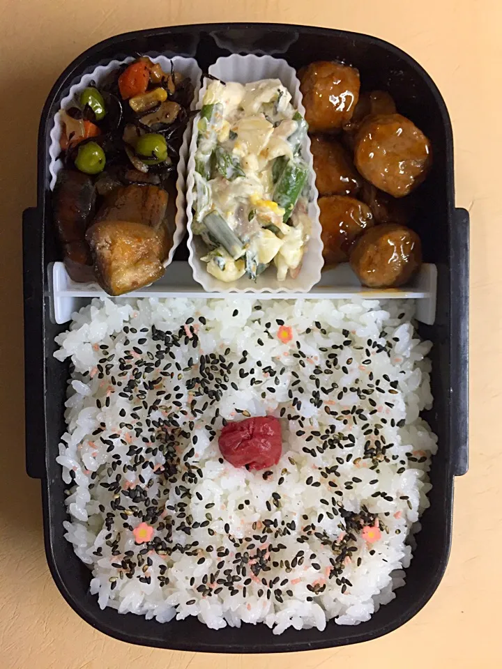 Snapdishの料理写真:お弁当／男子高校生|nayutaさん