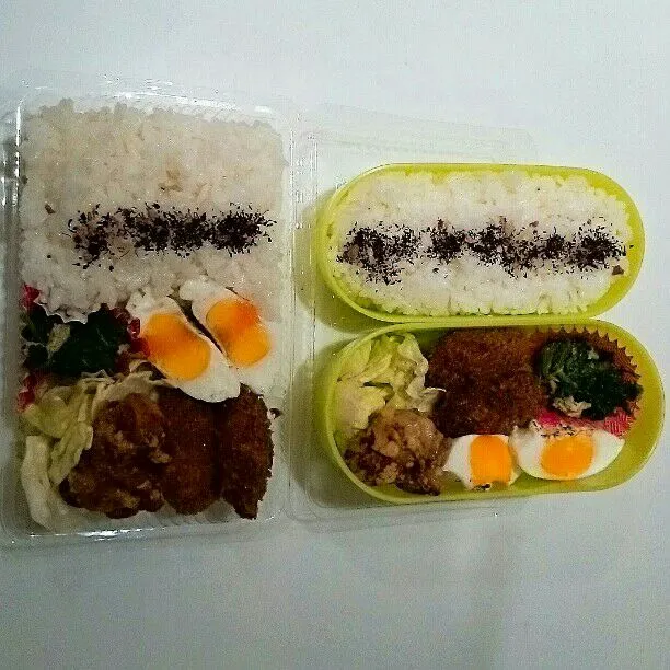 2/22(水)の二人弁当🍱|ふみぃさん