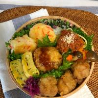 昨日のご飯詰め込み弁当