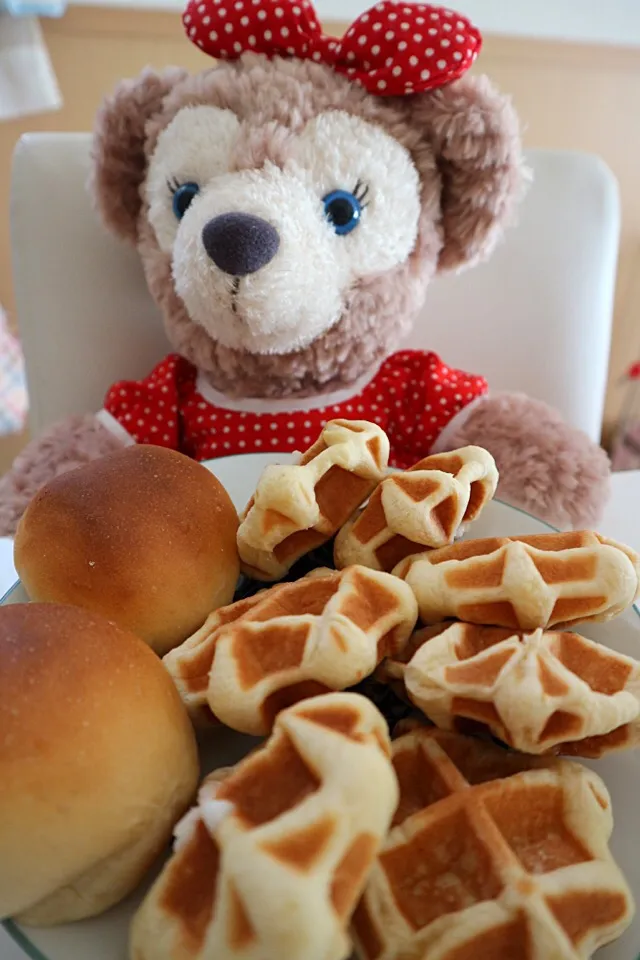 お母さんからの差し入れ🍞
手作りワッフル‼︎|ゆいさん