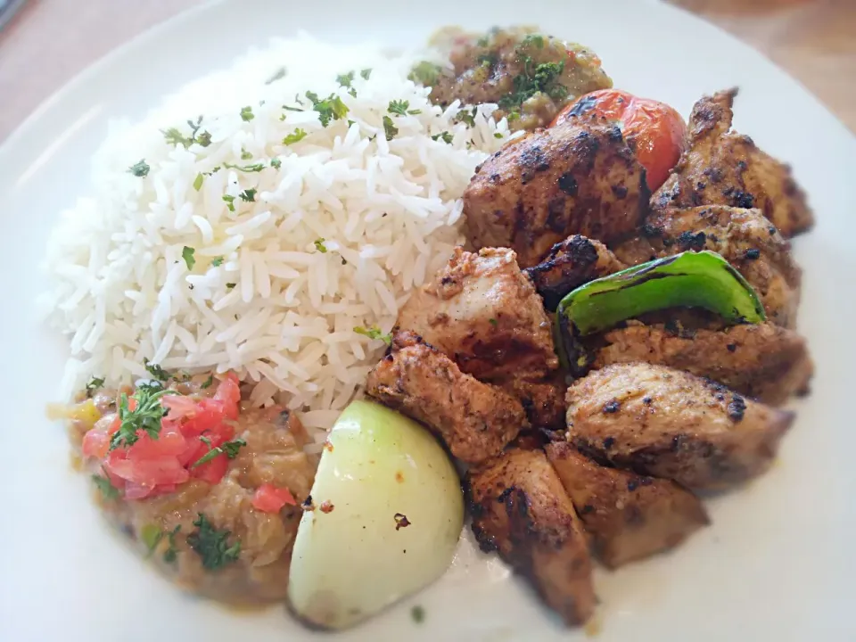 Sish Kebab with Basmati Rice|Tony J-Kayさん