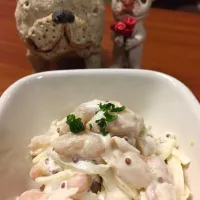 白いんげん豆のサラダ