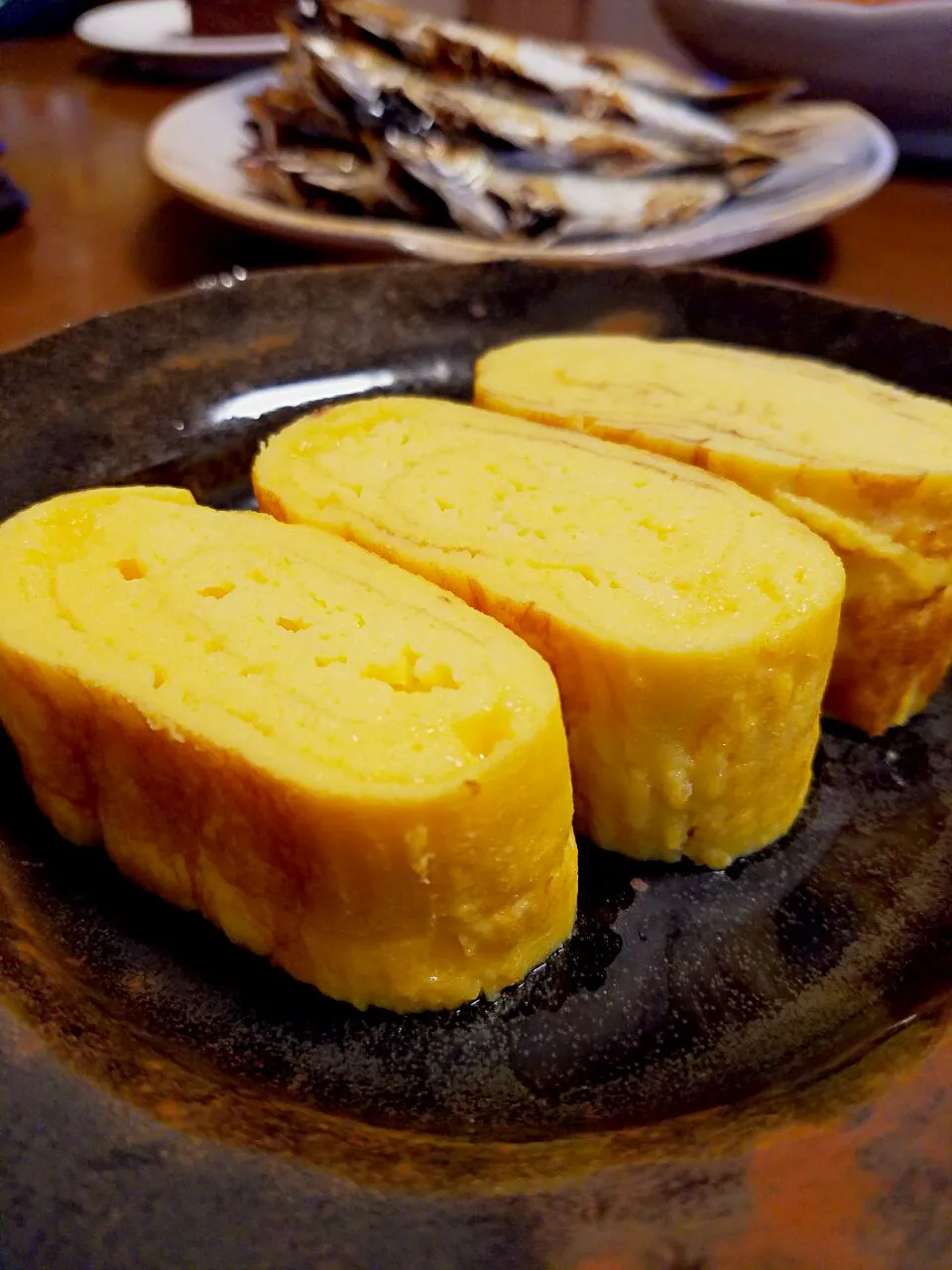 Snapdishの料理写真:ふわふわ～はんぺん入り玉子焼き|ふりるさん