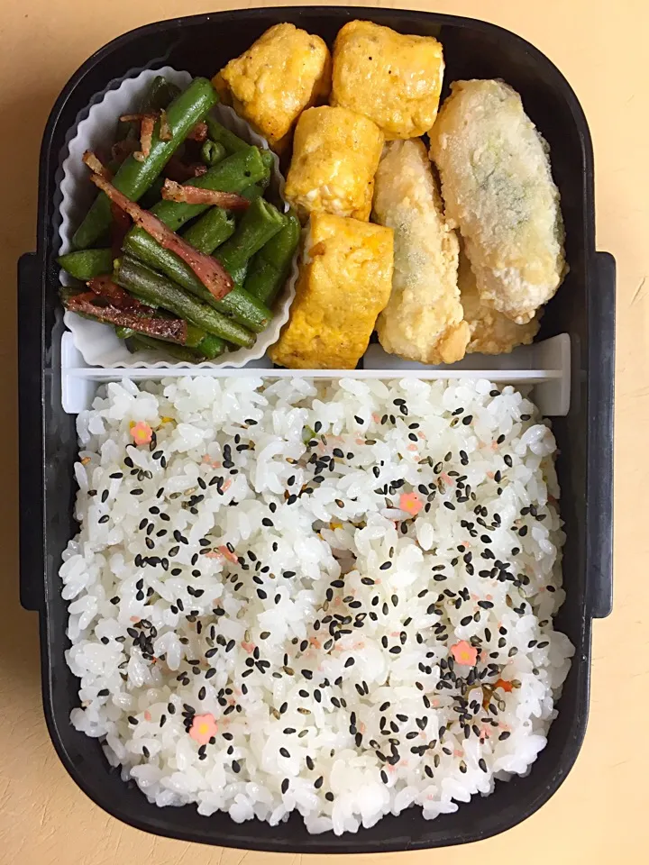 Snapdishの料理写真:お弁当／男子高校生|nayutaさん