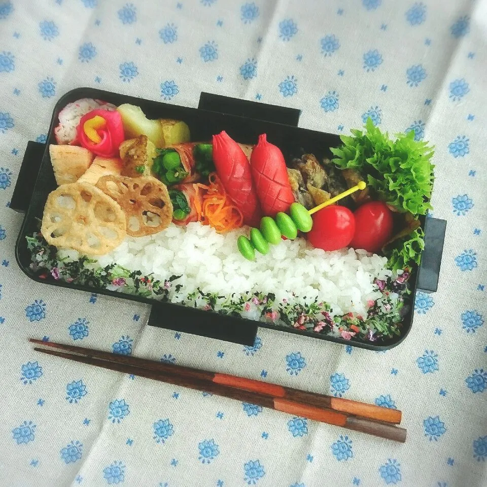 菜の花弁当🍱|minさん