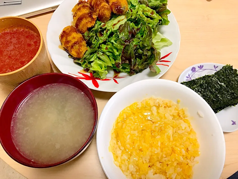 2月23日朝食兼昼食|ばぁさんさん