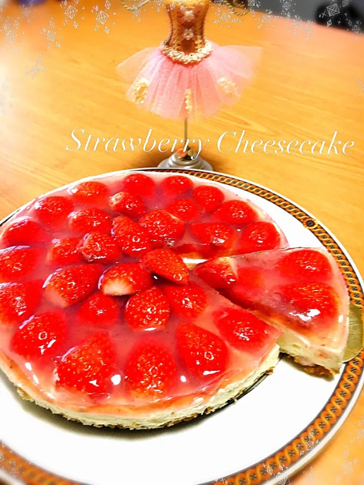 本格苺のレアチーズケーキ by ko～ko|まっつー🐾さん
