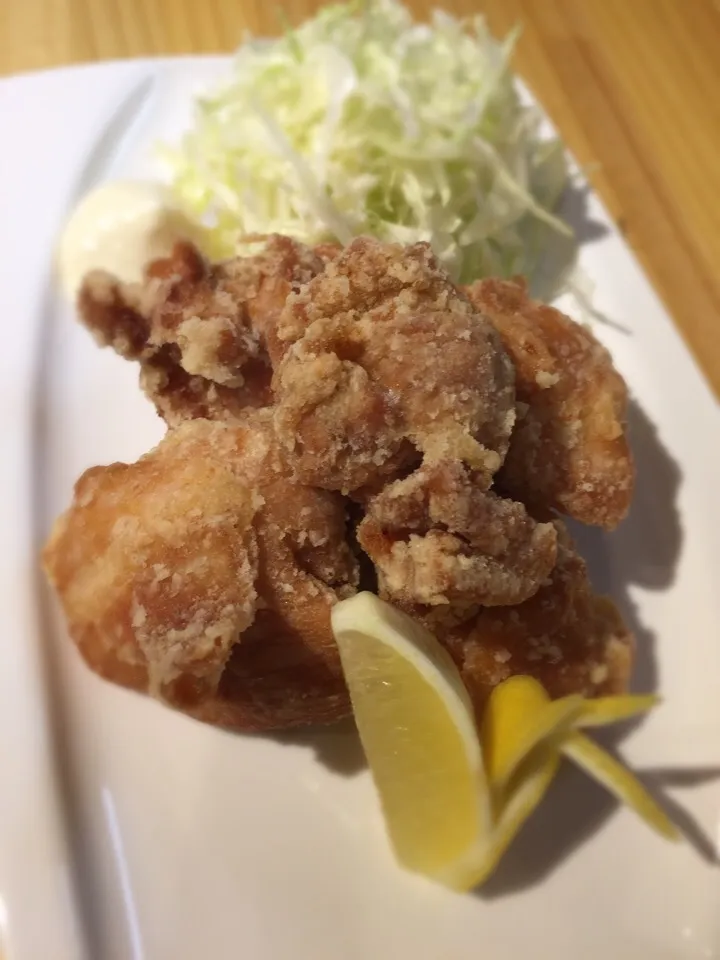 大分県名物  中津唐揚げ
#唐揚げ|灯屋酒処Anjiさん