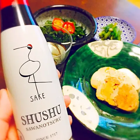 「SHUSHU（シュシュ）」を使ってみたSnapdishの料理・レシピ写真:20170224🍶今日は小料理屋あきよでSHUSHUとおつまみ💖