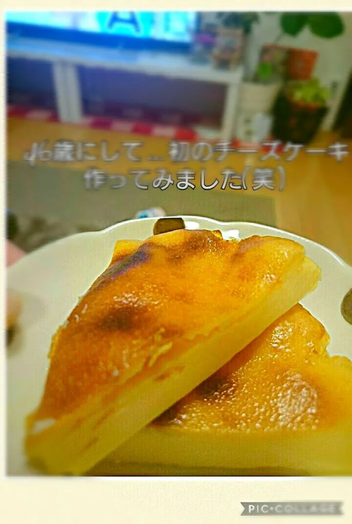 最高～☺に、美味しく出来ました。
ベイクドチーズケーキ～😄|kimi=kimi🌼Kitchenさん