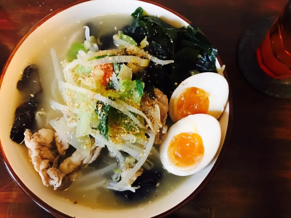 Snapdishの料理写真:#ラーメン
#タンメン|enkabaさん