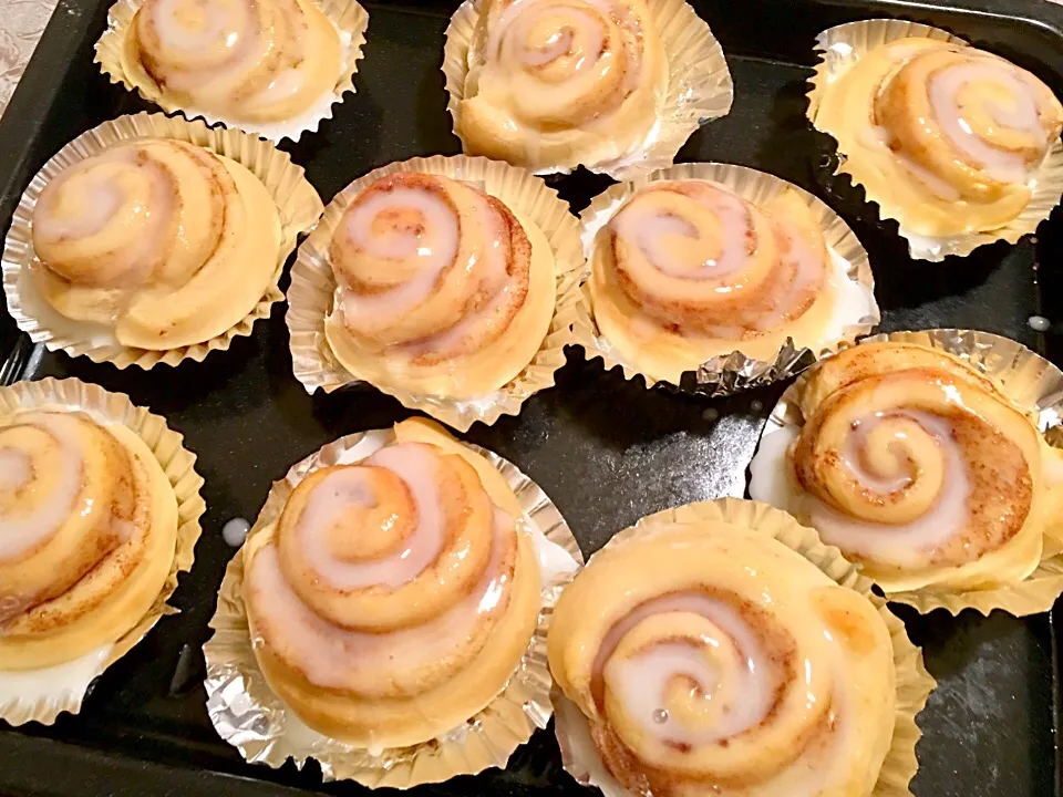 Tomorrow's breakfast #cinnamonbuns|Babyluv Cabrera Ocampoさん