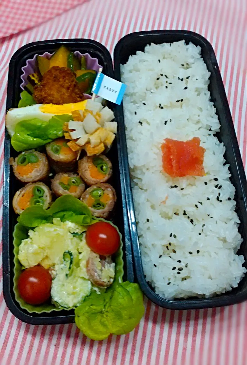 Snapdishの料理写真:2月24日の旦那弁当♪|ノリティアさん