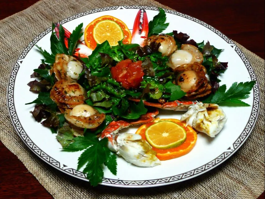 seafood salad|steven z.y.さん