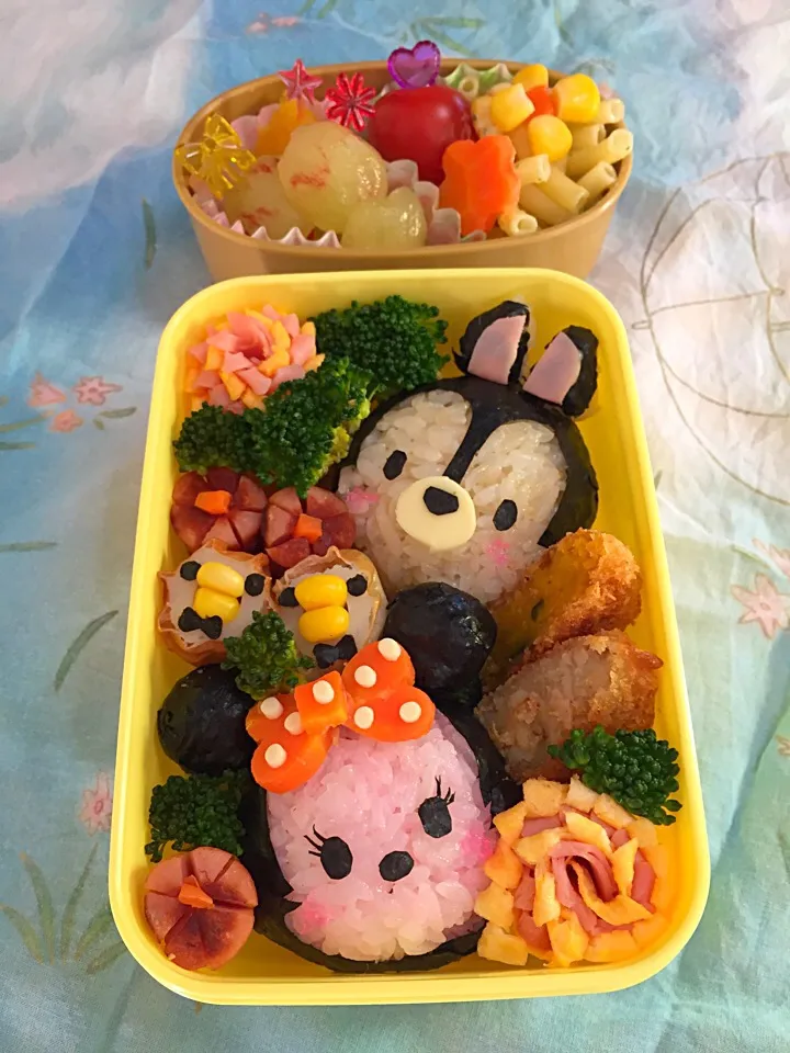 Snapdishの料理写真:幼稚園お別れ遠足♪幼稚園最後のお弁当♪|なちこさん