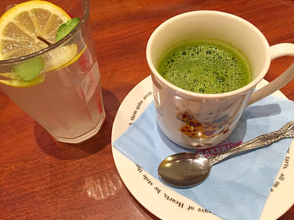 宇治抹茶グリーンティー🍃
レモネード🍋
#ラケル|himeさん