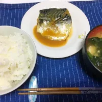 Snapdishの料理写真:鯖の味噌煮|みっつさん