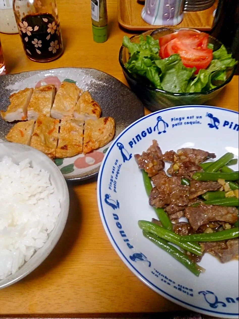 牛肉といんげんの炒めもの♪|しまだ ちえこさん