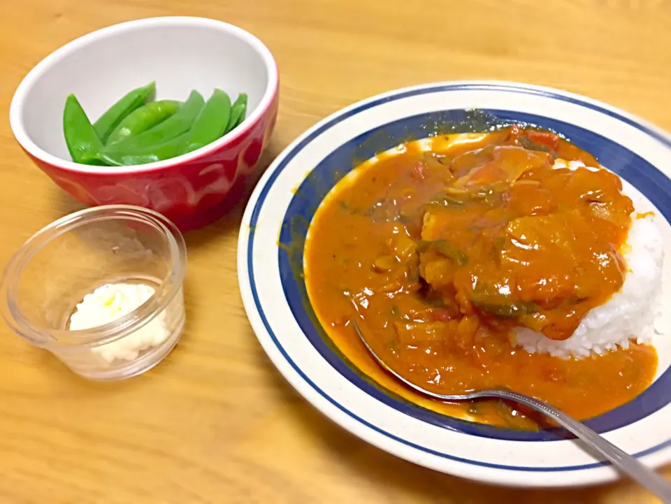 角煮からのトマトスープからのカレー(笑)|あやさん