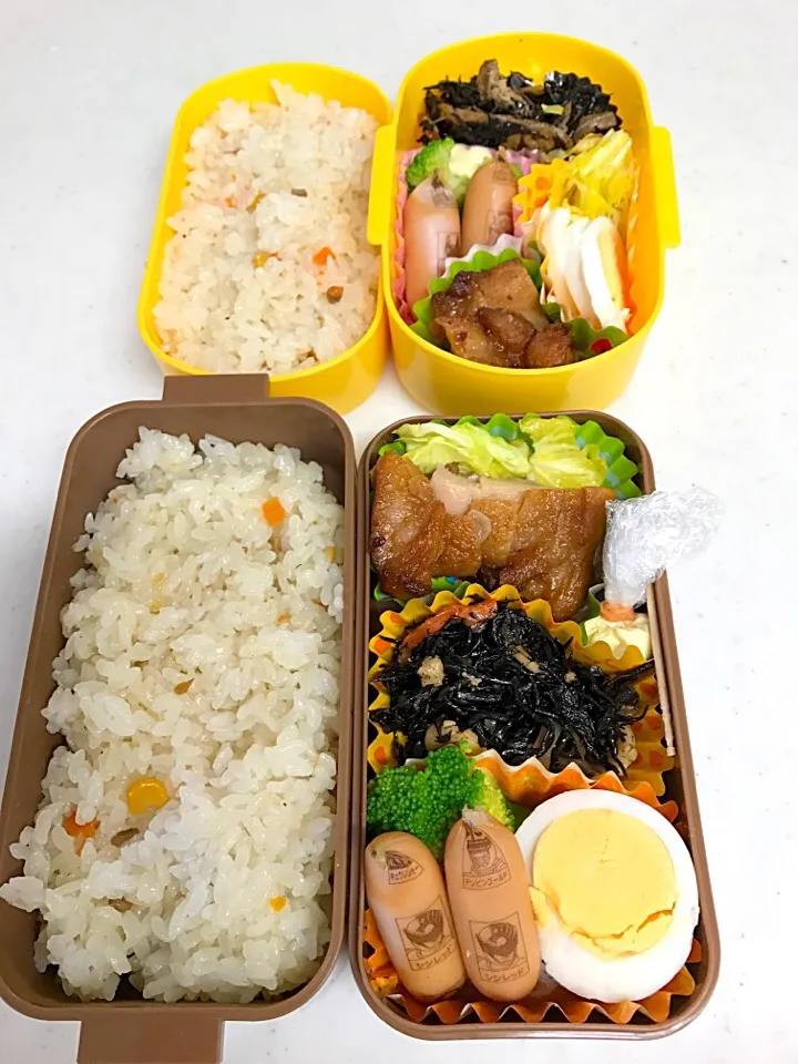 土曜日 保育園&児童弁当|さにー☆ミさん