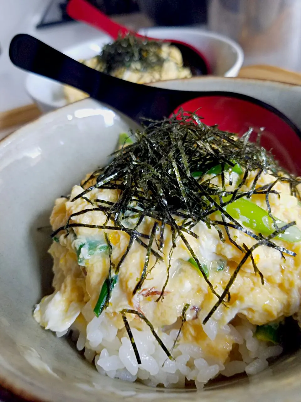 汁だく玉子丼🍜|ふりるさん