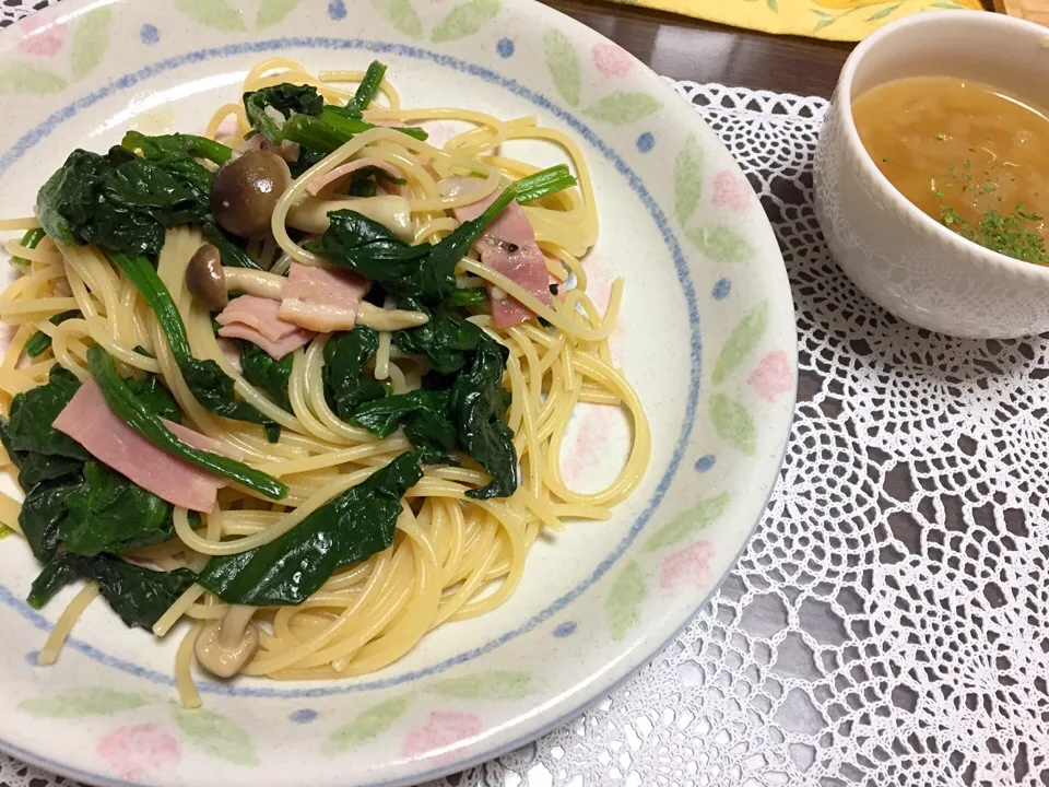 和風パスタ🍝|りさりささん