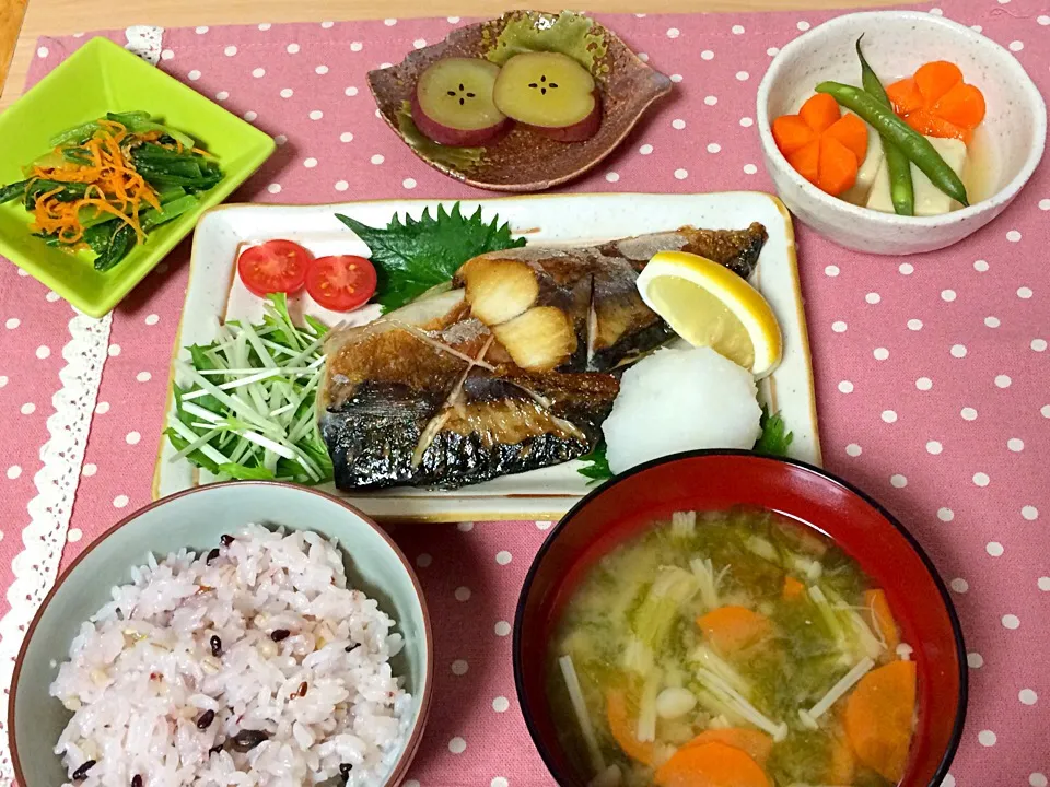 塩サバ定食|ゆぴさん