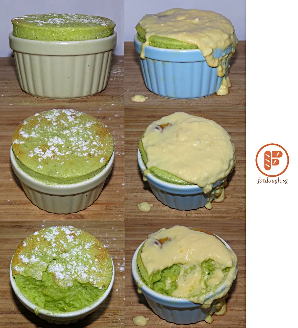 Molten Matcha White Chocolate Soufflé|Daniel Limさん