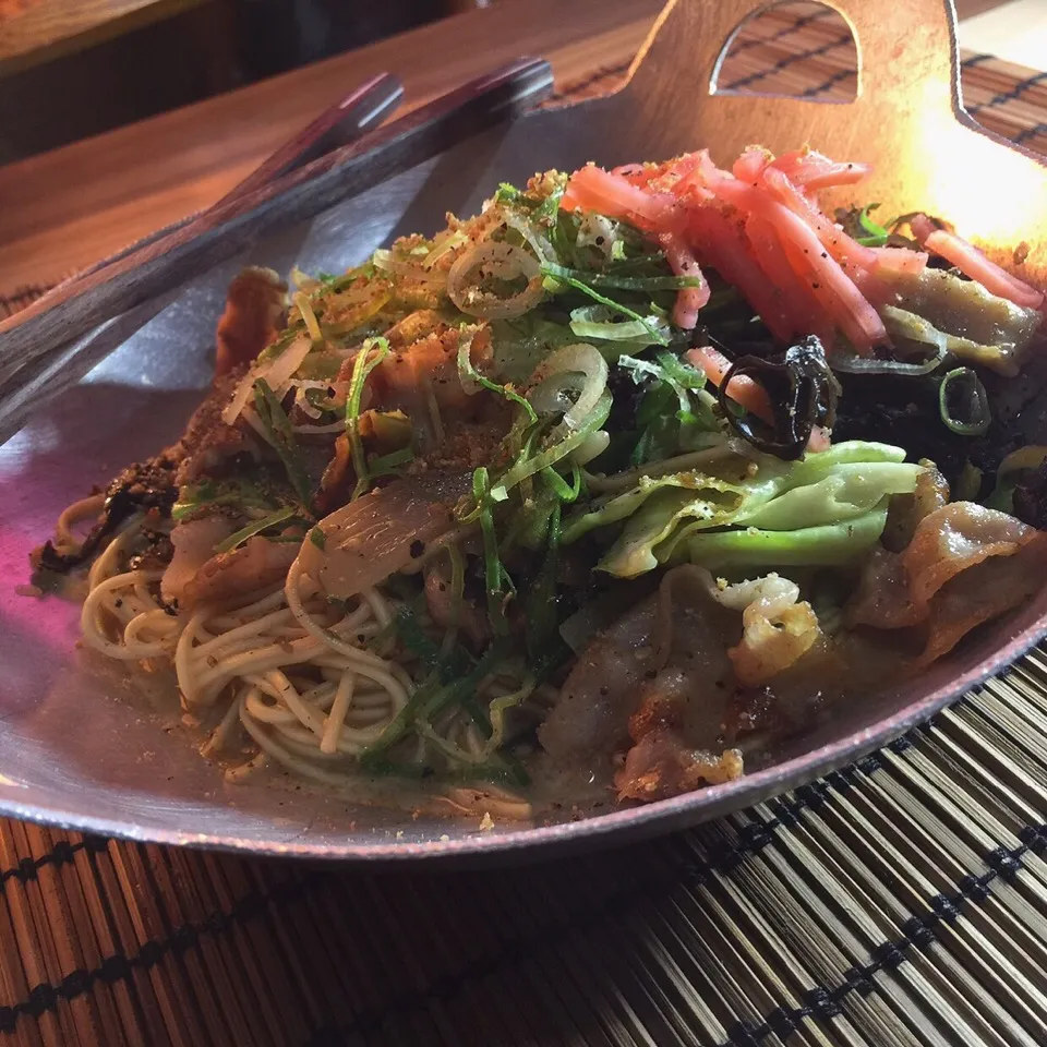 おやつの焼きラーメン|アズフラさん