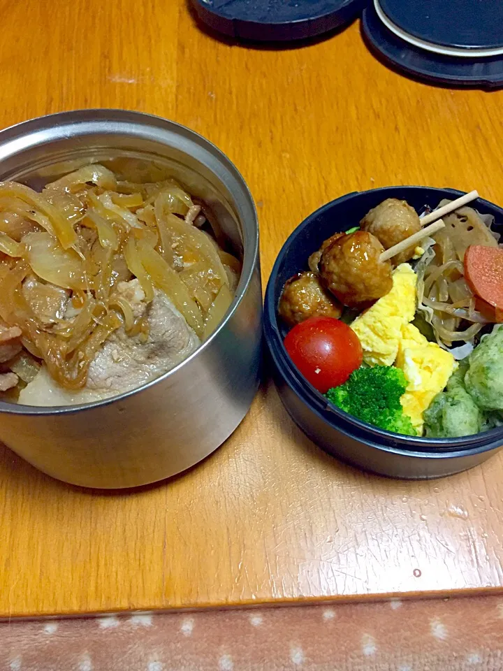 中2の息子の卓球地区大会で
生姜焼き弁当|みかんさん