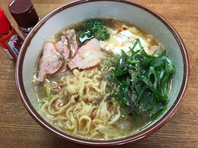 マルちゃん正麺🍜、味噌味❗️ʕ̡̢̡*ϾεϿ*ʔ̢̡̢✨|サソリさん