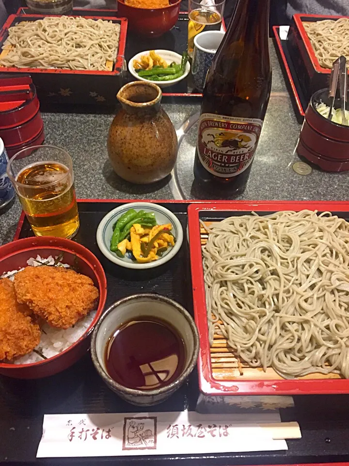 へぎそばとタレカツ丼|ヨーコさん