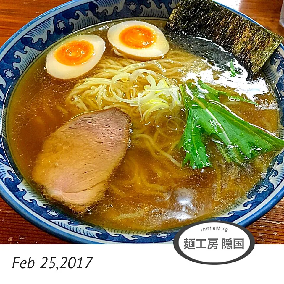 醤油らぁ麺🍜煮玉子トッピング|みなさん