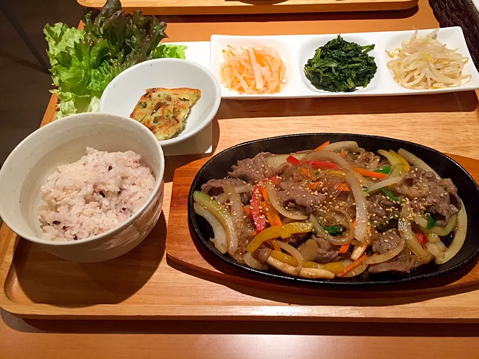 大好きな韓国料理屋でプルコギランチ♫|sayacoさん