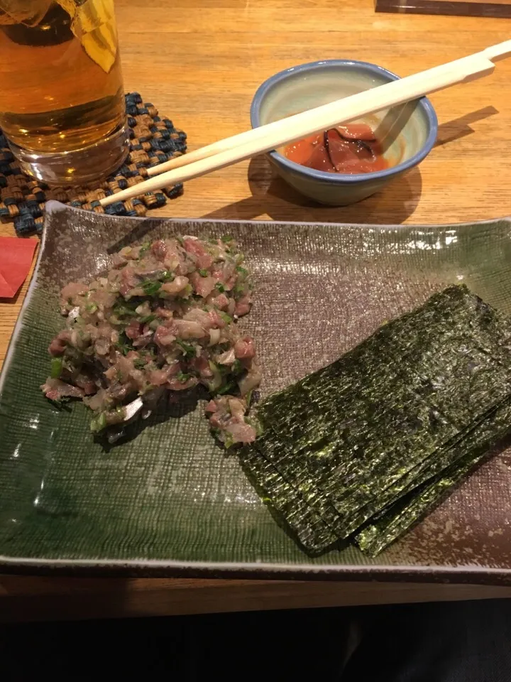 いわしのなめろう！美味しいかったよ(*^^*)|柳津栄邦さん