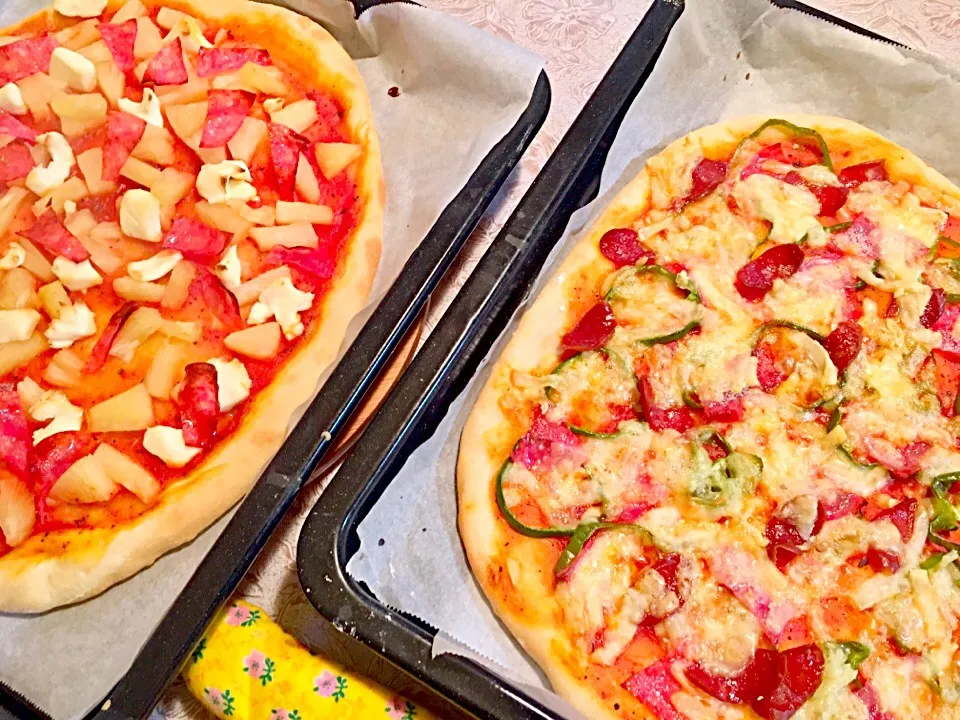 Ready to dig in pizza la|Babyluv Cabrera Ocampoさん