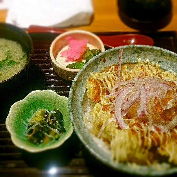 温玉とり天丼
 #愛媛県松山市 #がいや丸 #宇和島市#郷土料理|Yukaさん