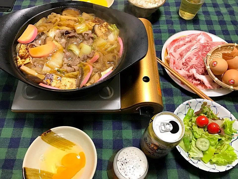 Snapdishの料理写真:すき焼き#松坂牛|シホさん