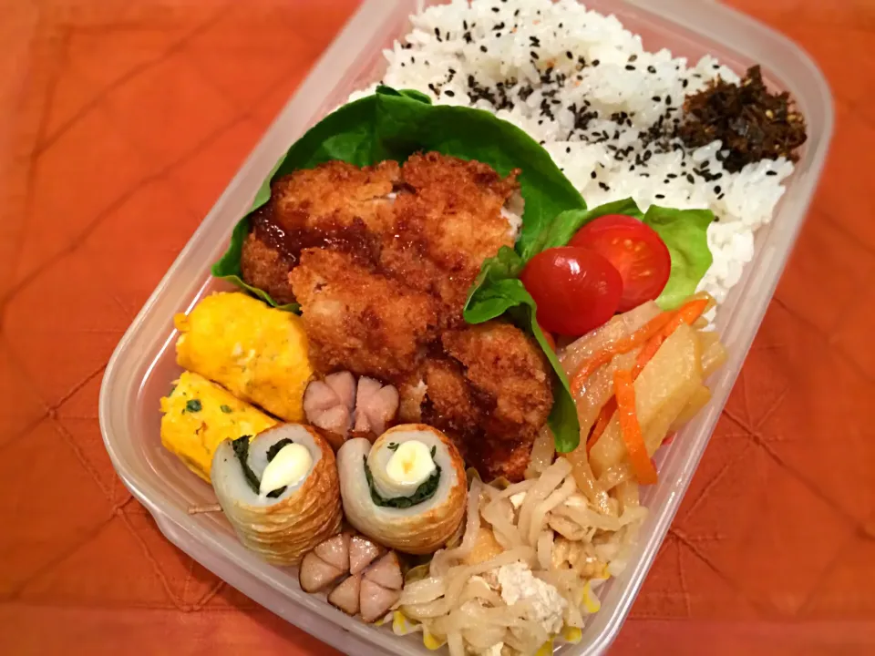 Snapdishの料理写真:高校長男弁当〜184|mashaさん