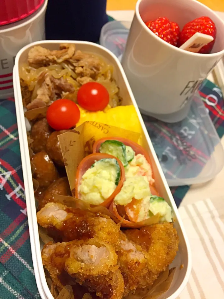 女子高生用 ヒレカツ弁当|riorieさん