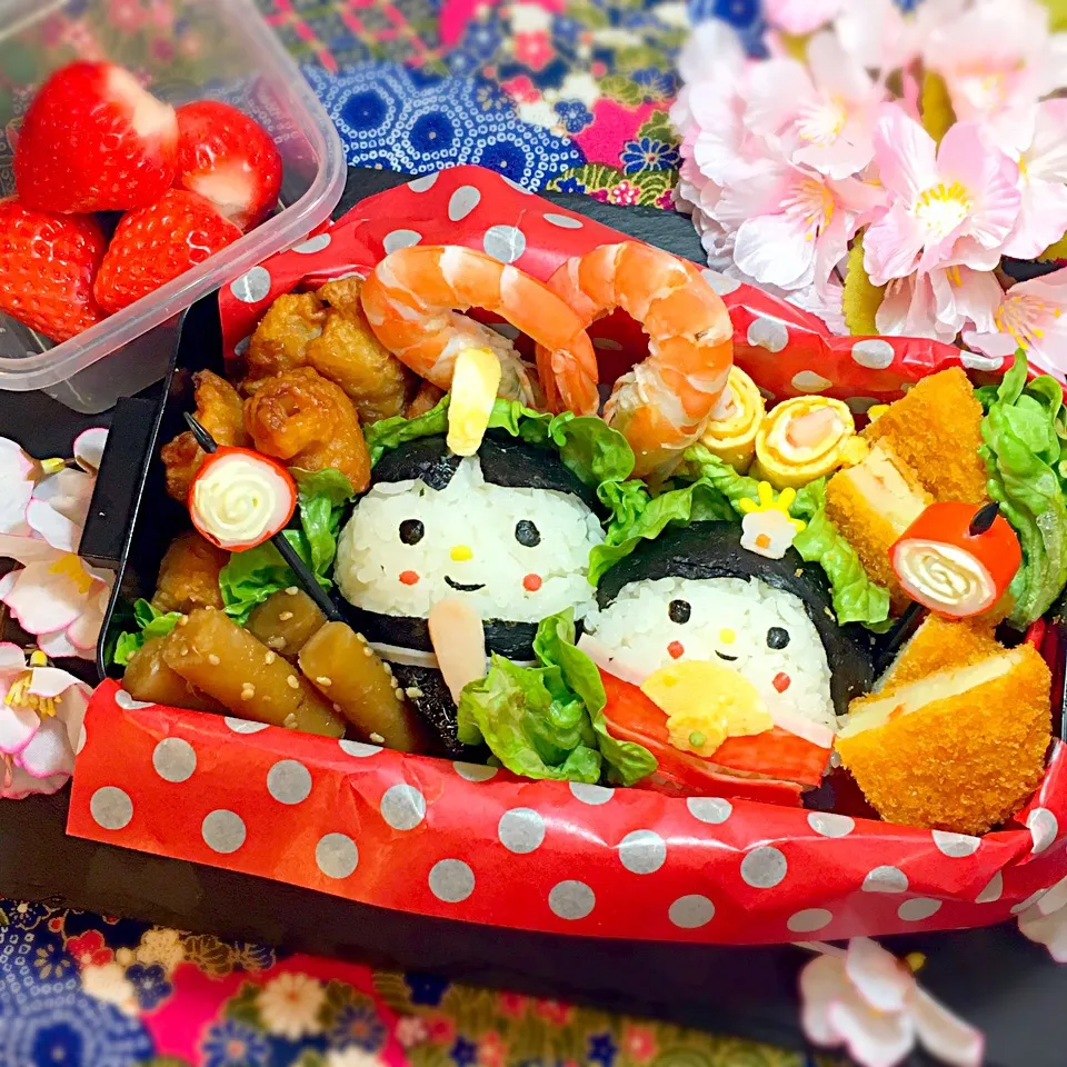 ひな人形🎎弁当|せいこさん