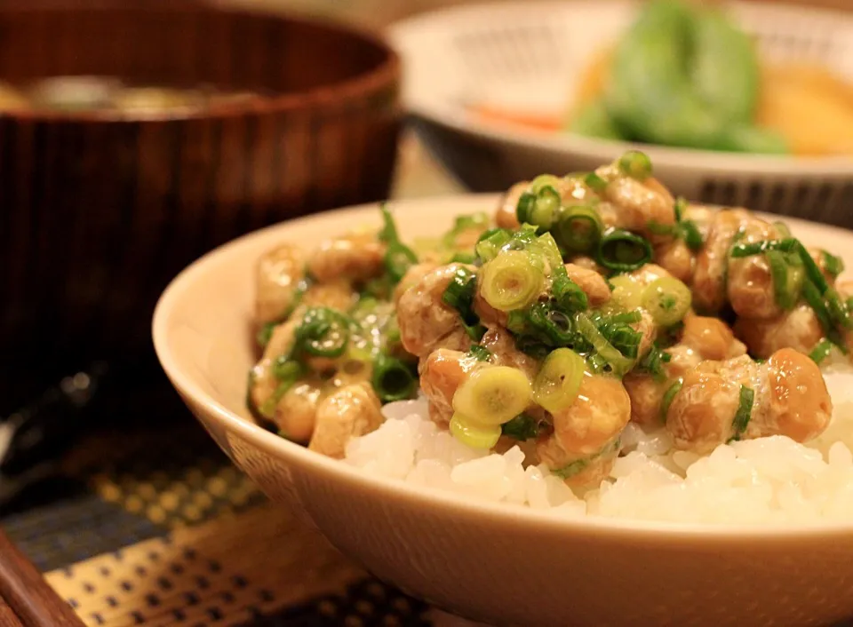 今日の夕飯は、納豆ごはん|sono.kさん