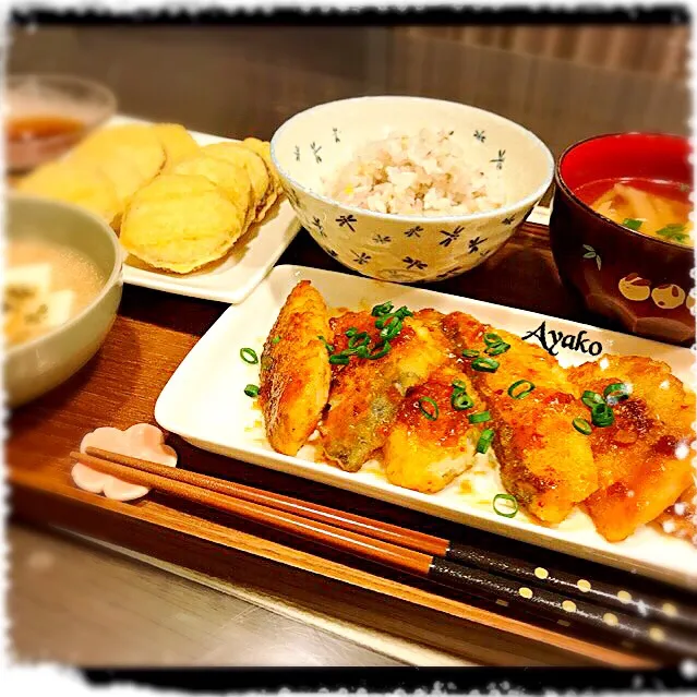 今日はヘルシー和食ご飯(*^^*)|亜矢子さん