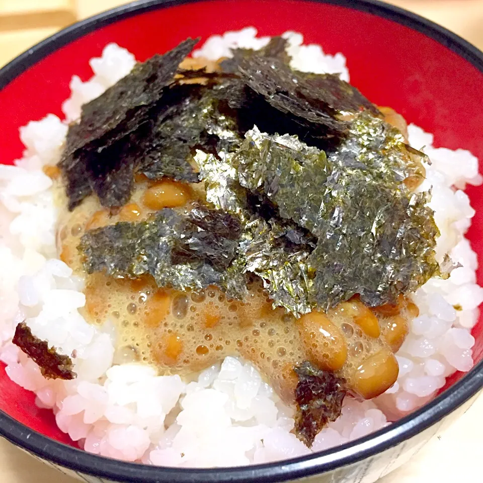 納豆ご飯|あぼちさん